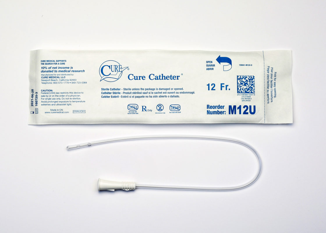 CATHETER 12FR 16"STRAIGHT MALE POCKET Order Now