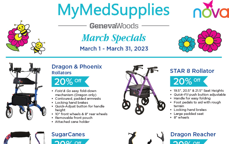 March 2023 Specials MedicaidCovered Medical Supplies