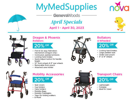 April 2023 Specials - Medicaid Covered Medical Supplies Delivered