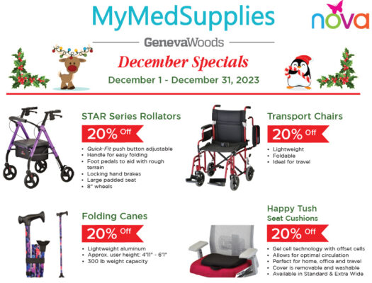 Dec 2023 Discounts on Home Health and Mobility Equipment at MyMedSupplies.com