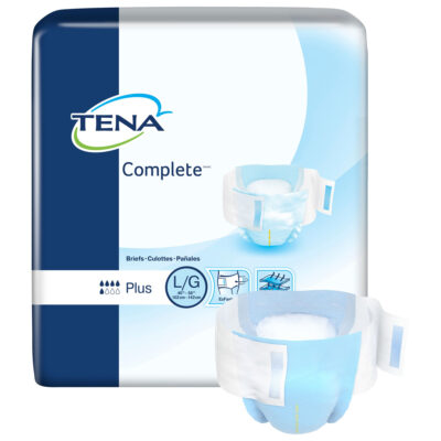 Tena Complete Briefs Plus, L | Free Briefs with Medicaid