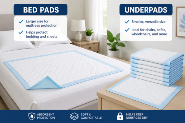 Medicaid Bed Pads vs Underpads